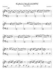 Euphoria-Jungkook(Bts) Sheet music for Piano (Solo) | Musescore.com