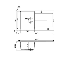 Evier 1 Bac 1 Egouttoir Tam Tam Ev8501 022 Croma Evier But