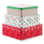 Amazon.com - Steel Mill & Co Square Tin Containers with Lids ...