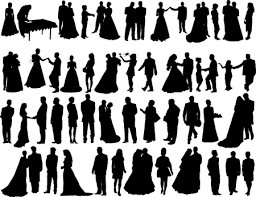 Scherenschnitt brautpaar vorlagen zum ausdrucken kostenlos hylen. Hochzeitspaar Silhouette Vektorgrafiken Cliparts Und Illustrationen Kaufen 123rf