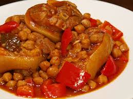Garbanzos Con Patas De Cerdo Ang Sarap Recipe Mexican Food Recipes Food Caribbean Recipes