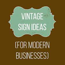 Customize your business cards with dozens of themes, colors, and styles to make an impression. Vintage Sign Ideas For Modern Businesses Kc Sign Awnings Blog