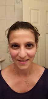 This MakeOver Winner drove 5hrs for her MakeOver… such an amazing Human  Being ❣️ I Love working magic and we surely had a magical day… Relaxer  Rinse Intense Moisturizing Mask Cut Style…