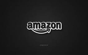 Black and white amazon logotype printed on paper. Amazon Logo Wallpapers Wallpaper Cave