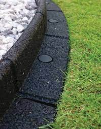 Vivid blossoms always look ideal when planted around a tree trunk. Landscape Edging Eco Rubber Curbs Ezedge L Ecoborder L Sgc