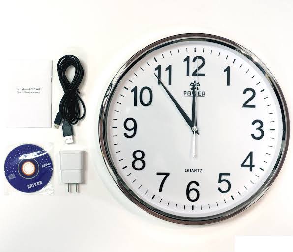 Wall Clock Camera With Wifi and Audio Recording product image
