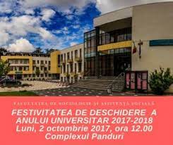 E si asta o facultate de rezerva. Facultatea De Sociologie Si Asistenta Sociala Festivitatea De Deschidere A Anului Universitar 2017 2018