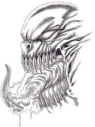 How To Draw Monsters | Monster Drawing, Scary Drawings, Creepy Drawings