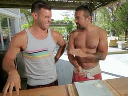 This is four characters who are not friends. Kitchen Cousins Shirtless Kitchen