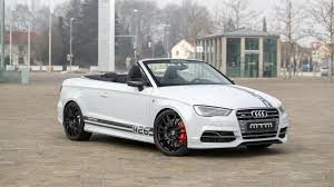 Beim anblick des audi s3 cabrio glänzen die augen von frischluftliebenden autofreunden. Mtm Tunes The Audi S3 Cabrio To 426 Ps