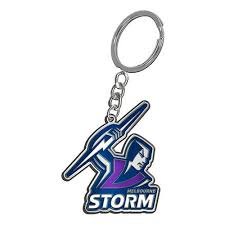 Rugby league team based in melbourne. Melbourne Storm Metal Logo Keyring
