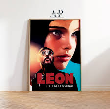 Leon the Professional Movie Poster, Classic Film Art Print, Cult Movie Wall  Decor, Fine Art Print, Unique Gift for Film Buffs