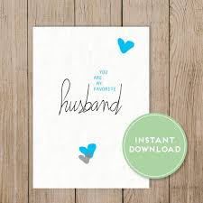 Birthday Card Printable For Husband Favorite Husband Card Printable Husband Card Husband Birthday Card Husband Anniversary Card Birthday Card Printable Husband Birthday Card Free Birthday Card