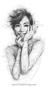 Click The Image Get Your 40 Piece Drawing And Sketching Art Set Today Art Drawing Sketching Scribble Portrait Drawing Scribble Art Art