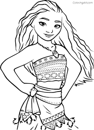 Free printable moana bingo cards. Moana Coloring Pages Coloringall