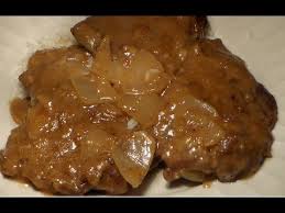Baked in the oven, with mashed potatoes and gravy. Smothered Steak And Onions Recipe How To Make Steak Onions Gravy Youtube