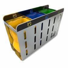 Zurich Support Sacs Poubelle De Tri Acier Inoxydable Pas Cher Poubelle Tri Poubelle Poubelle Recyclage