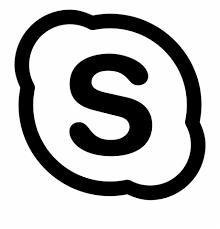 Skype Transparent Resume Skype Icon Black And White Transparent Png Download 381508 Vippng