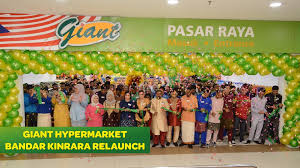 Giant hypermarket was founded by teng family in 1944. Giant Malaysia Giant Hypermarket Bandar Kinrara Relaunch Facebook