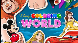 Download Disney Coloring World App Tour Youtube
