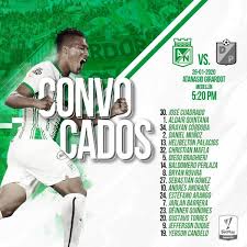 On sofascore livescore you can find all previous atlético nacional vs deportivo pereira results sorted by their h2h. Convocados De Nacional Vs Pereira Capsulas De Carreno