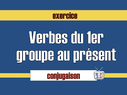 Exercice verbes premier groupe présent de l'indicatif PDF