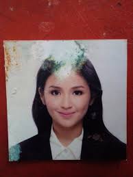 Georgette Reyes x Primo Alvarez Bat ganon pag sila yung pa-passport size na  pic ang ganda't gwapo, ako tangina mukha akong wanted sa mga gantong  picture 😭😭😭😭😅