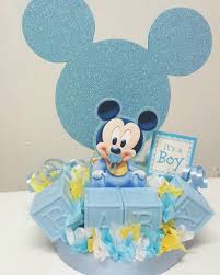 Mickey Mouse Baby Shower Theme Cake Topper Mickeymousebabyshower Babymickeymouse Babyshower Cak Adr Festa Mickey Baby Festa Mickey Decoracao Festa Mickey