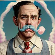 Curse of The Cotton Candy Mustache" a Norman Rock...