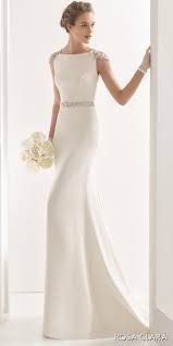 Rosa Clara 2017 Bridal Collection These Wedding Dresses Feature Unforgettable Details Wedding Inspirasi Plain Wedding Dress Elegant Wedding Dress Wedding Dresses
