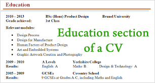 Educational interests and goals educational background. Cv Education And Qualifications Guide Cv Plaza