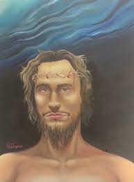 Cristo con corona de espinas, diego alberto arellano fajardo