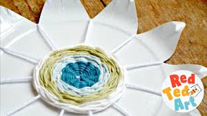 Retail and wholesale stationery and gifts. Paper Plate Weaving Flower Easy Weaving Projects For Kids Youtube
