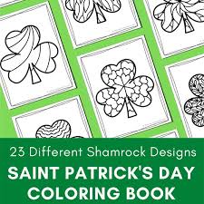 Check spelling or type a new query. Saint Patrick S Day Coloring Pages With Shamrocks For Kids And Adults