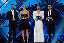 Este sábado 22 de mayo a las 21.00 horas arranca la gran final y después de las 26 actuaciones llegará el turno del voto. Liste Der Moderatoren Beim Eurovision Song Contest Wikipedia