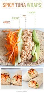 Spicy Tuna Wraps Recipe Spicy Tuna Wrap Recipe Healthy Lunch Recipes