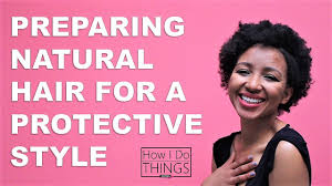 Hair medium medium hair styles natural hair styles short hair styles african american hairstyles hair videos hair lengths awkward fashion outfits. How To Prepare Natural Hair For A Protective Style Twa 4c Hair Natural Hair Co