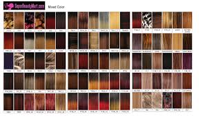 Remy Weave Hair Color Chart Hairstyles Weave Hair Color