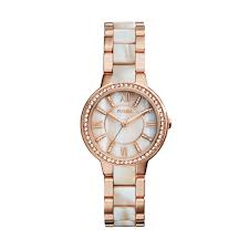 Fossil Virginia Analog Mother Of Pearl Dial Women S Watch Es3716 Buy Online In Guernsey At Guernsey Desertcart Com Productid 64572283