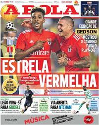 A Bola Sport Lisboa E Benfica As Monaco Bola