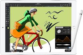 Procreate is an exclusive ipad app that was built with professionals in mind and works flawlessly with the apple pencil. Autodesk Graphic Alternative App For Ipad Pro Vector Illustration Instead Of Adobe Draw Can Export Paths As Svg To Illustrator App Drawings Best Ipad Ipad