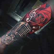 Roses can come in a variety of colors and shades. 90 Microphone Tattoo Designs For Men Manly Vocal Ink
