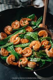 The textures are pretty spot on with hits of crispy and tender rice and are the same. Shrimp And Snow Peas Omnivore S Cookbook