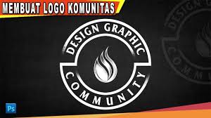 Jasa desain logo ukm desain logo olshop logo komunitas logo murah & cepat. Cara Membuat Desain Logo Komunitas Dengan Photoshop Photoshop Tutorial Youtube
