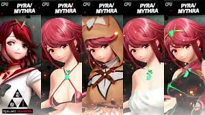 Smash Mods Ultimate: Pyra/Mythra Battle - YouTube