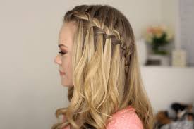 What do you think about this loop. How To Do A Waterfall Braid