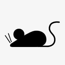 Black And White Mouse Logo Mouse Silhouette Png And Vector Mouse Silhouette Mouse Illustration Mouse Drawing
