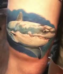 Realistic Hai Shark Tattoo By Vito Vicente Tattoo Studio Hamburg Tattoo Studio Hamburg Tattoo Studio Realistisch