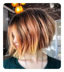 Highlighted curly bob with long bang: 112 Best Blunt Bob Hairstyles For The Year 2021 Style Easily
