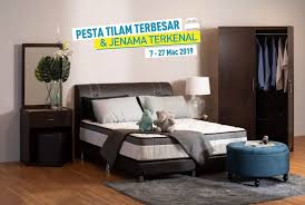 Pemilihan tilam yang salah akan mengundang kepada sakit otot, sakit belakang dan tidur yang tidak berkualiti. Courts Lengkapkan Bilik Tidur Anda Dengan Koleksi Tilam Berkualiti Atau Set Bilik Tidur Idaman Dapatkan Pada Harga Terendah Di Pesta Tilam Jenama Terkenal Yang Kini Berlangsung Di Seluruh Cawangan Kami